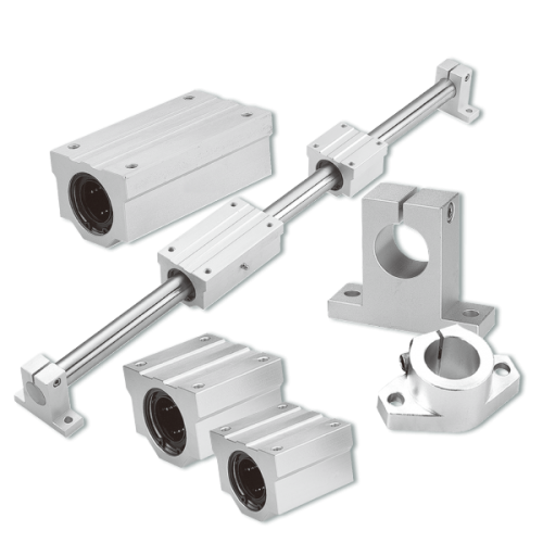 linear guide block, linear guide shaft, linear bearings and shafts